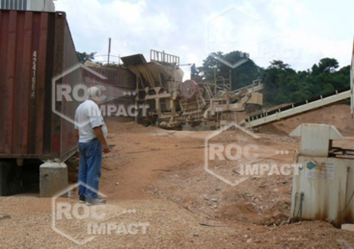 Installation Concasseur Au Congo Roc Impact